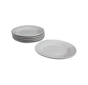 Porcelain Plate 170Mm Wht Pk6 305093