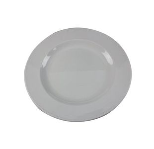 Porcelain Plate 250Mm Wht Pk6 304111