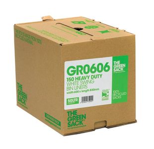 Green/Grn Sack Cubes Swing Bin Blk P150