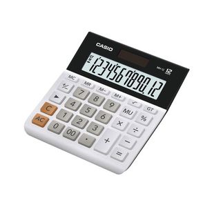 Casio MH-12-WE 12-Digit Desktop Calc