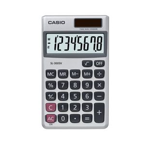 Casio Pocket Calculator Sl-300V-S-Gh