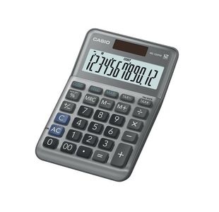 Casio MS-120FM 12 Digit Calc Grey