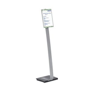 Durable Info Sign Floor Stand A4