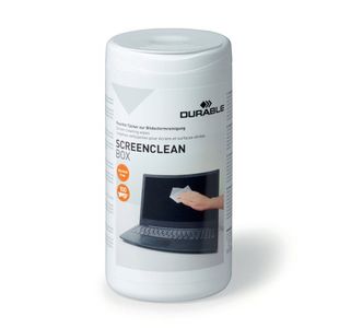 Durable Screenclean Box Wipes Pk100