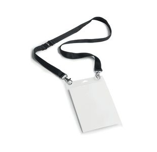 Durable Name Badge With Necklace Pk10