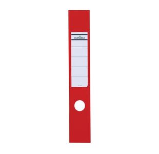 Durable Ordofix Spine Label Red Pk10