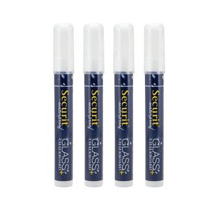 Securit Waterproof Chalk Mkr Wht Pk4