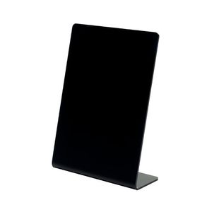 Deflecto Display Sign A6 Ptrt Blk