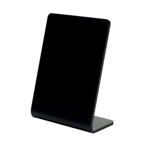 Deflecto Display Sign A7 Ptrt Blk