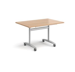 Rectangular deluxe fliptop meeting table