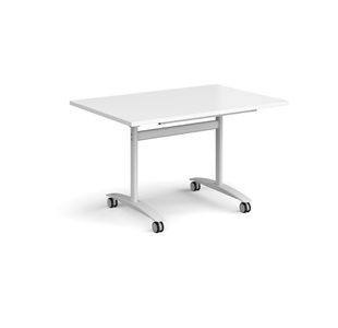 Rectangular deluxe fliptop meeting table