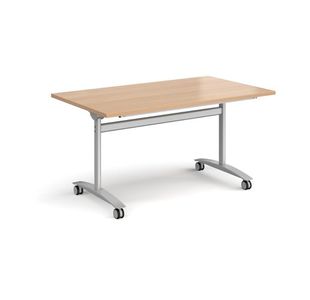 Rectangular deluxe fliptop meeting table