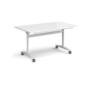 Rectangular deluxe fliptop meeting table