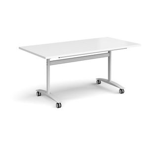 Rectangular deluxe fliptop meeting table