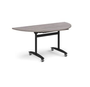 Semi circ deluxe fliptop meeting table