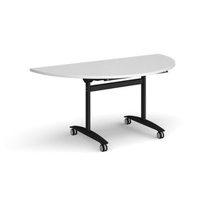 Semi circ deluxe fliptop meeting table