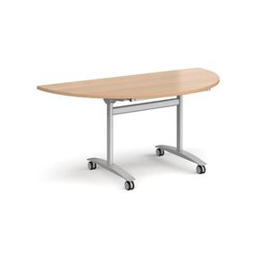 Semi circ deluxe fliptop meeting table