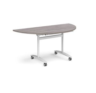 Semi circ deluxe fliptop meeting table