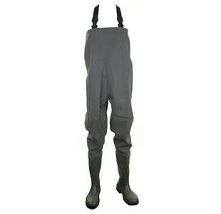 Dunlop Full Saf Chest Wader Green 6