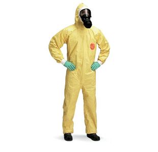 Tychem 2000C Cha5 Coverall Ylw S