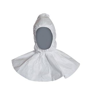 Tyvek 500 Hood + Flange White Pk25