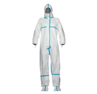 Tyvek 600 Coverall+ with Socks Wht S