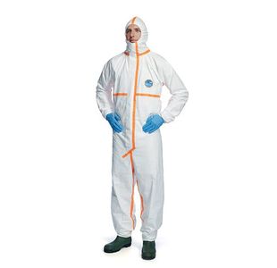 Tyvek 800J Hooded Coverall White 3Xl