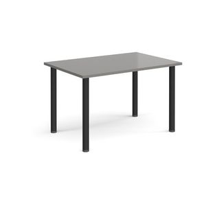 Rectangular radial leg meeting table