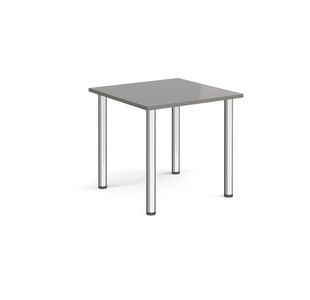 Rectangular radial leg meeting table