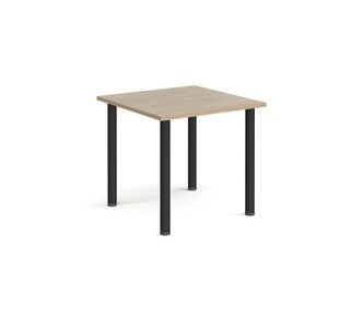 Rectangular radial leg meeting table