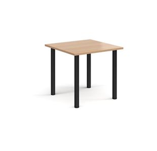 Rectangular radial leg meeting table