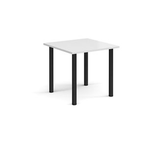 Rectangular radial leg meeting table