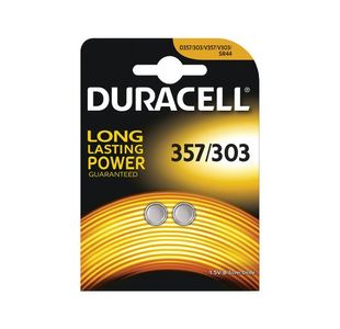 Duracell Battry Button S/Ox Pk2 1.5 D357