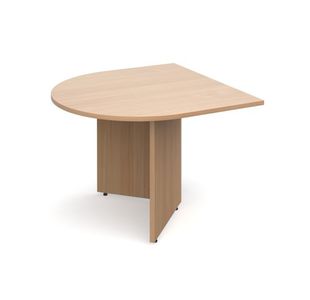 Arrow head leg radial extension table