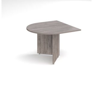 Arrow head leg radial extension table