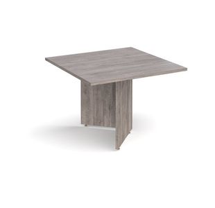 Arrow head leg square extension table