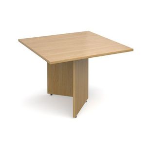 Arrow head leg square extension table