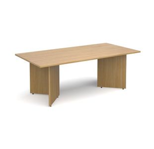 Arrow head leg rect boardroom table