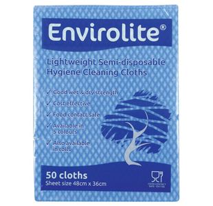 Envirolite Cloth Large Blue Pk50