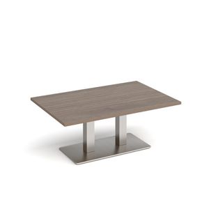 Eros rect coffee table twin uprights