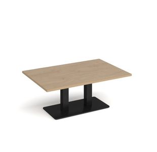 Eros rect coffee table twin uprights