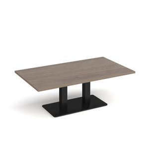 Eros rect coffee table twin uprights