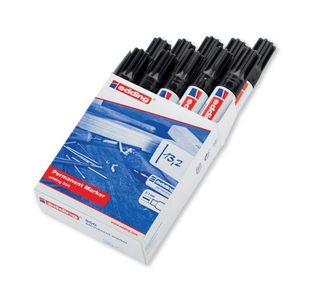 Edding Perm Marker Black 500 Pk10