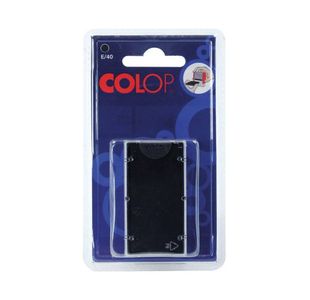 Colop E/40 Repl Pad Black E40BK Pk2