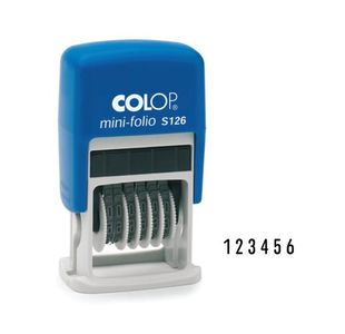 Colop S126 Numberer Stamp 4mm