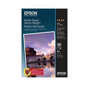 Epson A4 Matte Paper Hwt Pk50 So41256