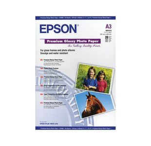 Epson Prem Glsy Photo Ppr A3Pk20 So41315