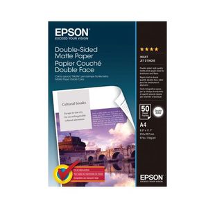 Epson A4 Double Sided Matte Paper Pk50