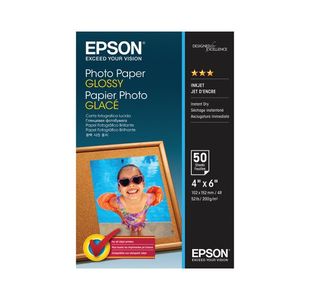 Epson Photo Paper Glossy 10X15Cm 200Gsm