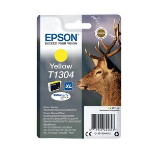 Epson T1304 Xhy Yellow Inkjet Cart